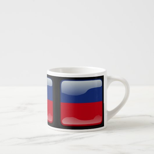 Haitianische Flagge Espressotasse (Rechts)