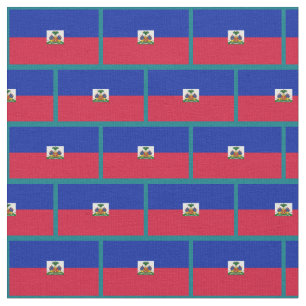Haitianische Flagge Fabric / trendy mode Stoff