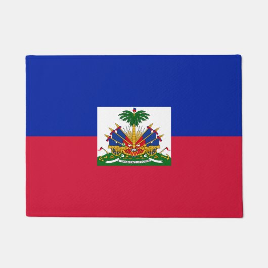 Haitianische Flagge Fußmatte (Vorderseite)
