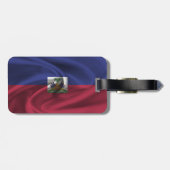 Haitianische Flagge Gepäckanhänger (Rückseite horizontal)