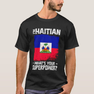 Haitianische Flagge Grafik für Haiti Liebhaber T-Shirt