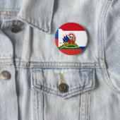 Haitianische Flagge | Haiti Paraguay Button (Beispiel)