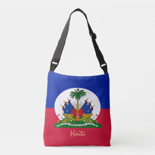 Haitianische Flagge & Haitianische Mode, Shopping/ Tragetaschen Mit Langen Trägern