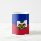 Haitianische Flagge Kaffeetasse (Mittel)
