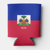 Haitianische Flagge kann kühler & Haitianisches Pa Dosenkühler (Vorderseite)