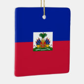 Haitianische Flagge Keramikornament (Rechts)