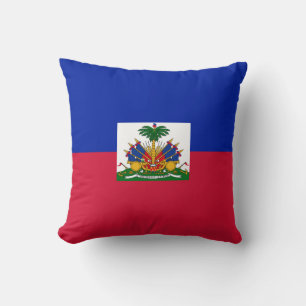 Haitianische Flagge Kissen