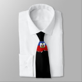 Haitianische Flagge Krawatte (Gebunden)