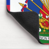 Haitianische Flagge Mousepad (Ecke)