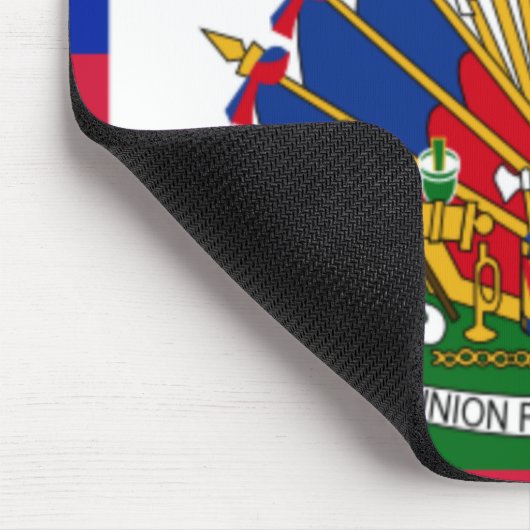 Haitianische Flagge Mousepad (Ecke)