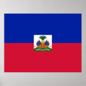 Haitianische Flagge Poster (Vorne)