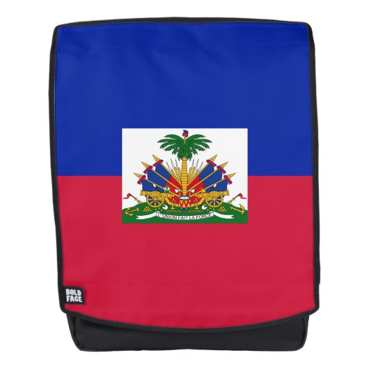 Haitianische Flagge Rucksack (Vorderseite)