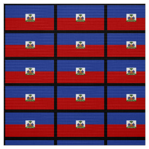 Haitianische Flagge Stoff