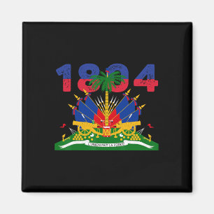 Haitianische Flagge Stolz 1804 Unabhängigkeitstag Magnet