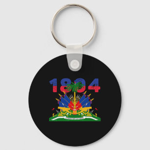 Haitianische Flagge Stolz 1804 Unabhängigkeitstag Schlüsselanhänger