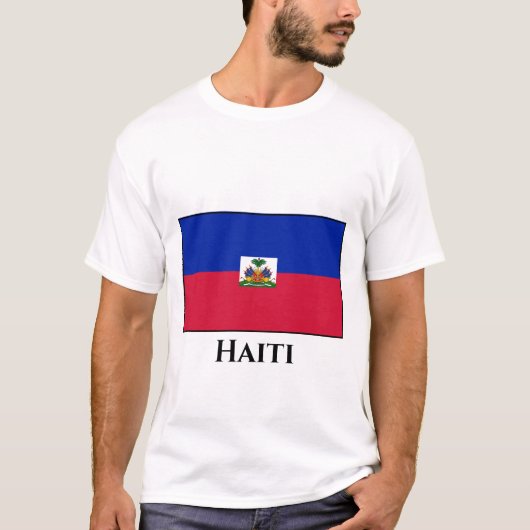 Haitianische Flagge T-Shirt (Vorderseite)