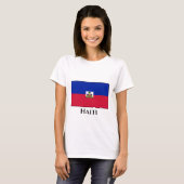 Haitianische Flagge T-Shirt (Vorne ganz)