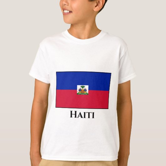 Haitianische Flagge T-Shirt (Vorderseite)