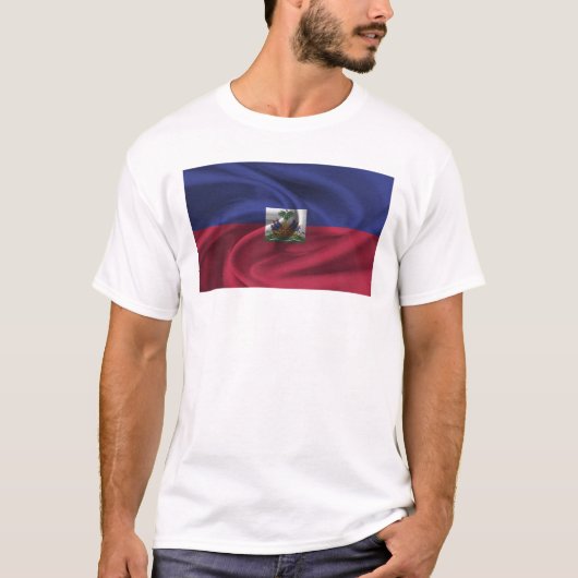 Haitianische Flagge T-Shirt (Vorderseite)