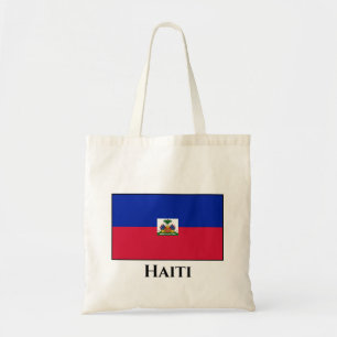 Haitianische Flagge Tragetasche