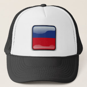 Haitianische Flagge Truckerkappe