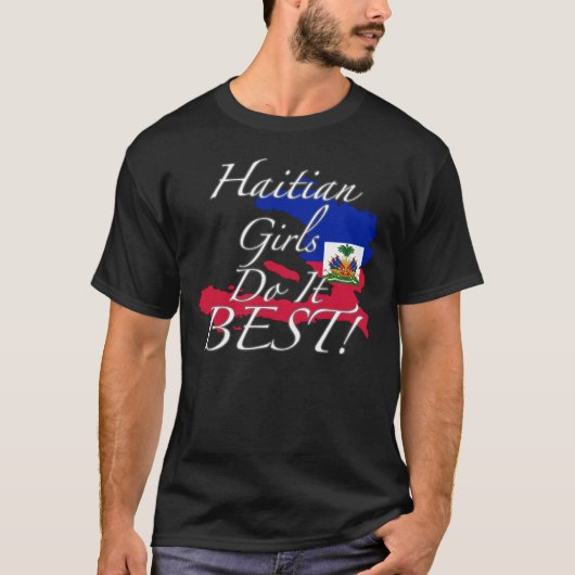 Haitianische Mädchen tun es Bestes! T-Shirt (Vorderseite)