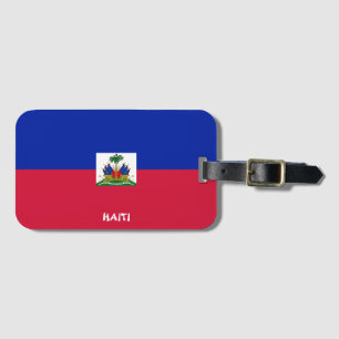 Haitianische Nationalflagge Patriotisch Gepäckanhänger
