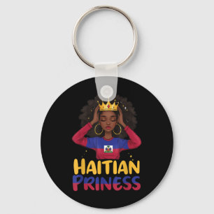 Haitianische Prinzessin Haiti Unabhängigkeitsflagg Schlüsselanhänger