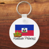 Haitianische Prinzessin Schlüsselanhänger (Vorderseite)