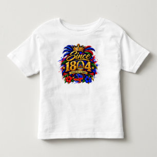 **Haitianische Vibes Seit 1804 Haitianischer Sto Kleinkind T-shirt