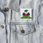 Haitianische Wappen (Haiti) Button (Beispiel)