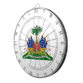 Haitianische Wappen (Haiti) Dartscheibe (Vorderseite rechts)