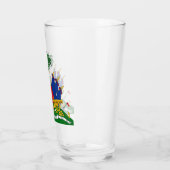 Haitianische Wappen (Haiti) Glas (Links)