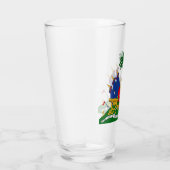 Haitianische Wappen (Haiti) Glas (Rechts)