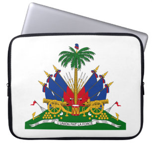 Haitianische Wappen (Haiti) Laptopschutzhülle