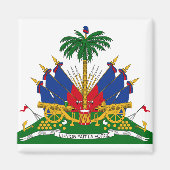 Haitianische Wappen (Haiti) Magnet (Vorne)