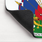 Haitianische Wappen (Haiti) Mousepad (Ecke)