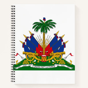 Haitianische Wappen (Haiti) Notizblock