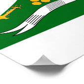 Haitianische Wappen (Haiti) Poster (Ecke)