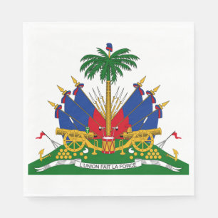 Haitianische Wappen (Haiti) Serviette