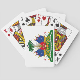Haitianische Wappen (Haiti) Spielkarten