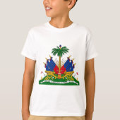 Haitianische Wappen (Haiti) T-Shirt (Vorderseite)