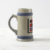 Haitianischer Flaggencup Bierglas (Links)
