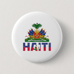 Haitianischer Flaggentag Haitianischer Flagge Flag Button