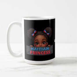 Haitianischer Flaggentag Haitianischer Prinzessin Kaffeetasse