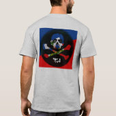 Haitianischer Fußball 1804 T-Shirt (Rückseite)