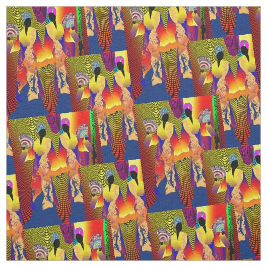 Haitianischer Kreoler Stoff (Muster)