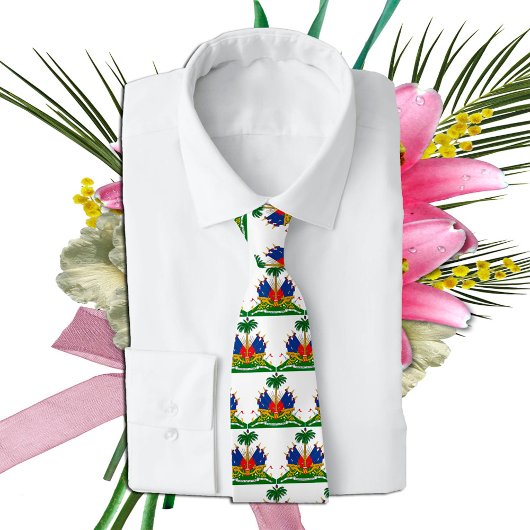 Haitianischer Wappen, Haitianische Flaggenmode /Ge Krawatte