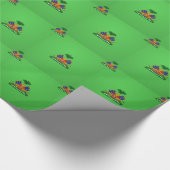 Haitianisches Wappen Geschenkpapier (Ecke)