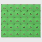 Haitianisches Wappen Geschenkpapier (Flach)